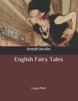 Paperback English Fairy Tales: Large Print Book