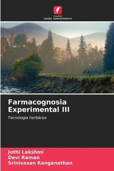 Paperback Farmacognosia Experimental III [Portuguese] Book