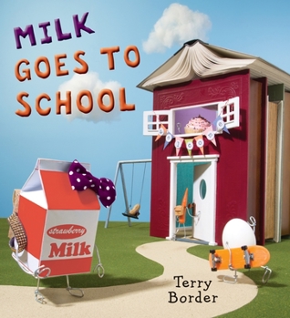 Hardcover Milk Goes to School Book