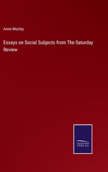 Hardcover Essays on Social Subjects from The Saturday Review Book