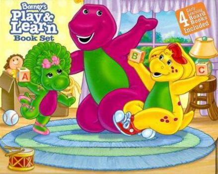 Board book Barney's Play and Learn Book Set: Bedtime for Baby Bop/In, Out and All Around/Plays Nose to Toes/BJ's Fun Week Book