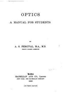 Paperback Optics, a Manual for Students Book