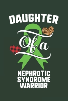 Daughter Of A Nephrotic Syndrome Warrior: Nephrotic Syndrome Awareness Leopard Buffalo Plaid Family Gift