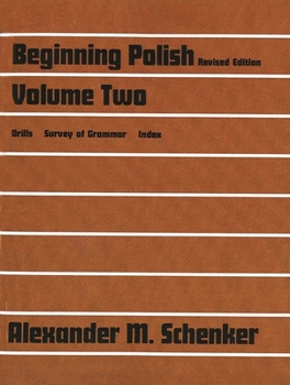 Paperback Beginning Polish: Volume Two Book