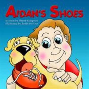 Paperback Aidan's Shoes Book