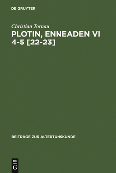 Hardcover Plotin, Enneaden VI 4-5 [22-23] [German] Book