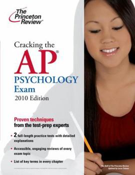 Paperback Cracking the AP Psychology Exam, 2010 Edition (College Test Preparation) Book