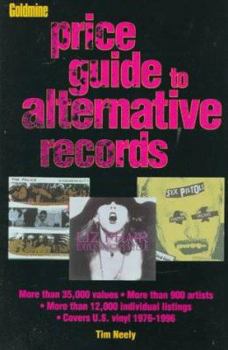 Paperback Goldmine's Price Guide to Alternative Records Book
