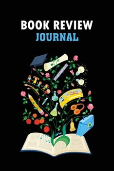 Book Review Journal: A Guided Journal to Record Your Book Reviews & Thoughts (Black Cover)