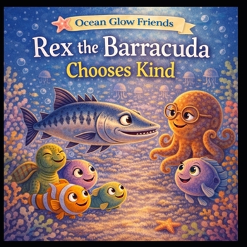 Paperback Rex the Barracuda Chooses Kind (Ocean Glow Friends) Book