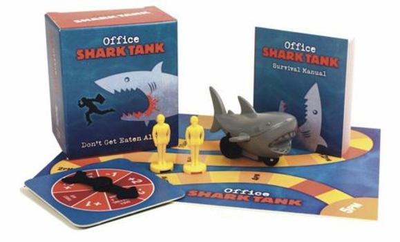 Paperback Office Shark Tank: Don't Get Eaten Alive! [With Mechanical Shark, 2-Player Game Pieces and Gameboard and Booklet and Spinner] Book