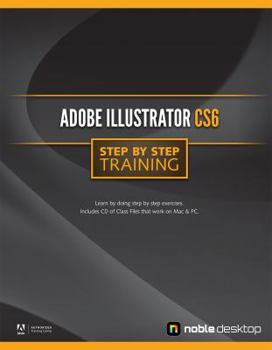 Spiral-bound Adobe Illustrator CS6 Step by Step Training Book