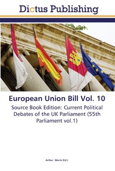 Paperback European Union Bill Vol. 10 Book