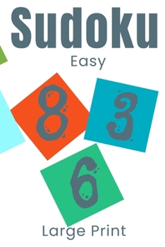Paperback Easy Sudoku for Seniors: 120 Large Print puzzles with solutions Book