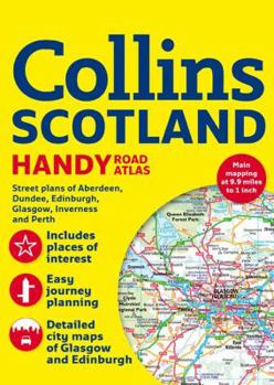 Paperback Collins Scotland Handy Road Atlas Book