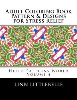 Paperback Coloring Books For Adults - Pattern and Designs for Stress Relief: Stress relieving coloring book