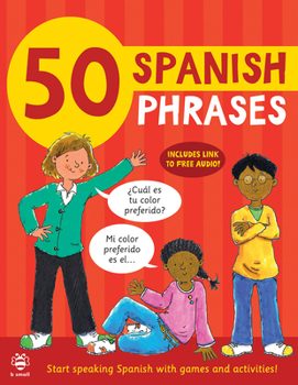 Paperback 50 Spanish Phrases Book