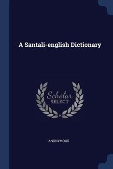 Paperback A Santali-english Dictionary Book