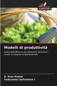 Paperback Modelli di produttività [Italian] Book