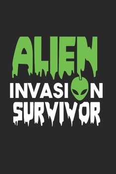 Paperback Alien Notebook: Diary Journal 6x9 inches with 120 Lined Pages Book