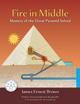 Paperback Fire in Middle: Mystery of the Great Pyramid Solved Volume 2 Book