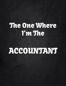 ACCOUNTANT: Funny Office Lined Notebook Journal Daily Planner Diary 8.5"x 11" Journal Notebook Blank Lined Book