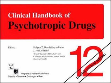 Spiral-bound Clinical Handbook of Psychotropic Drugs Book