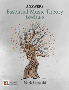 Paperback Essential Music Theory Levels 4-6 Answers Book