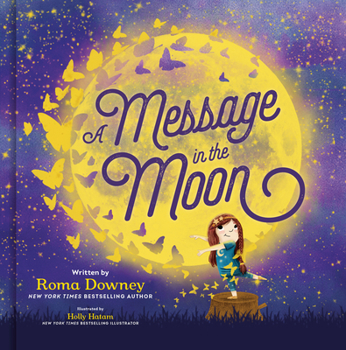 Hardcover A Message in the Moon Book