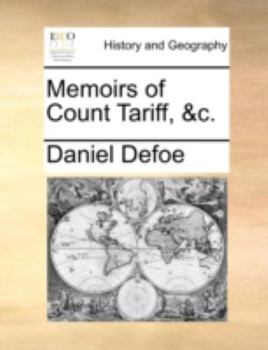 Paperback Memoirs of Count Tariff, &c. Book