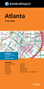 Map Rand McNally Folded Map: Atlanta Street Map Book