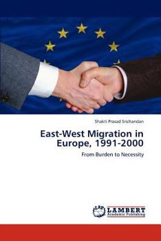 Paperback East-West Migration in Europe, 1991-2000 Book