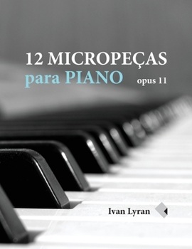 Paperback 12 Micropeças para Piano: Opus 11 [Portuguese] Book