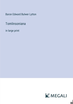 Paperback Tomlinsoniana: in large print Book