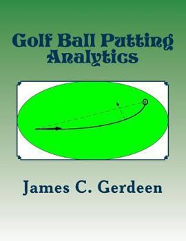 Paperback Golf Ball Putting Analytics Book