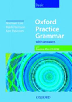 Paperback Oxford Practice Grammar: Basic with Answers [With CDROM] Book