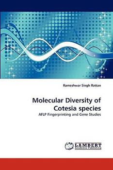 Paperback Molecular Diversity of Cotesia Species Book