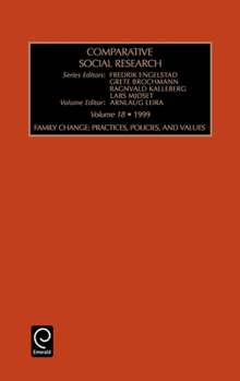 Hardcover Family Change: Practices, Policies, and Values Book