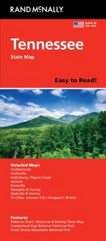Loose Leaf Rand McNally Easy to Read: Tennessee State Map Book