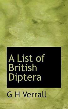 Paperback A List of British Diptera Book