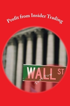 Paperback Profit from Insider Trading Book