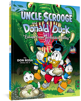 Hardcover Walt Disney Uncle Scrooge and Donald Duck: Escape from Forbidden Valley: The Don Rosa Library Vol. 8 Book