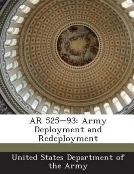 Paperback AR 525-93: Army Deployment and Redeployment Book