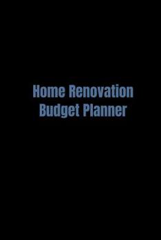 Paperback Home Renovation Budget Planner Book