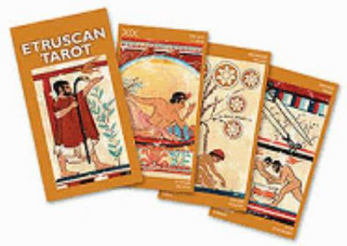 Paperback ETRUSCAN TAROT (cards) Book