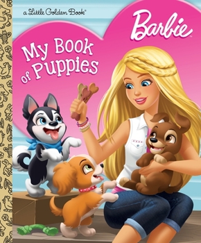 Hardcover Barbie: My Book of Puppies (Barbie) Book