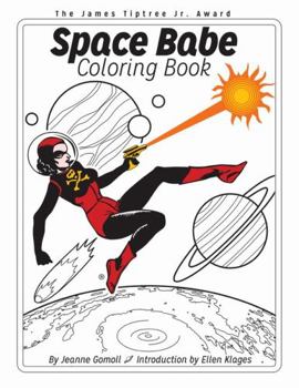 Paperback Space Babe Coloring Book