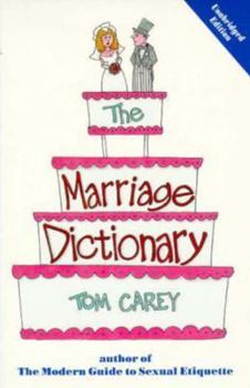 Hardcover The Marriage Dictionary Book
