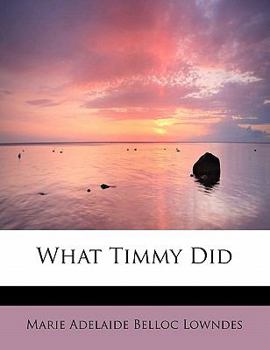 Paperback What Timmy Did Book
