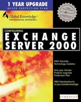 Paperback configuring exchange server 2000 (Mission Critical! Series) Book